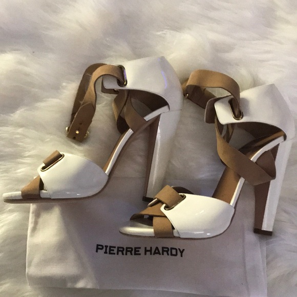 🌟HP🌟NWT Pierre Hardy Patent/Nubuck Heels - Picture 2 of 8